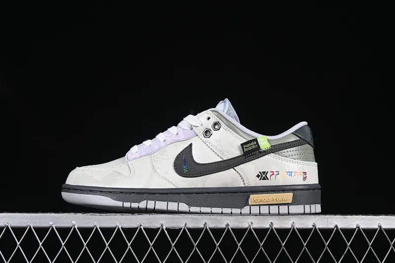 All Categories Nk SB Dunk Series Nk SB Dunk Low Low-top Sneakers Nk Dunk Retro "Grey Fog" Panda Prank Go to Tibet Heart of the Wilderness Gray Black Low-top Casual Sneakers DD1391-103